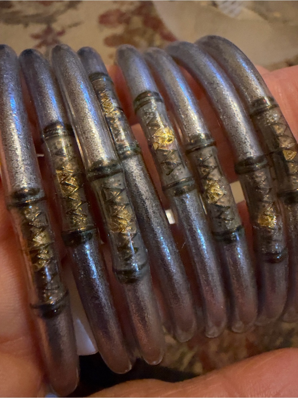 Buddha girl Bracelet - usually they come in a set of six but 8 pieces